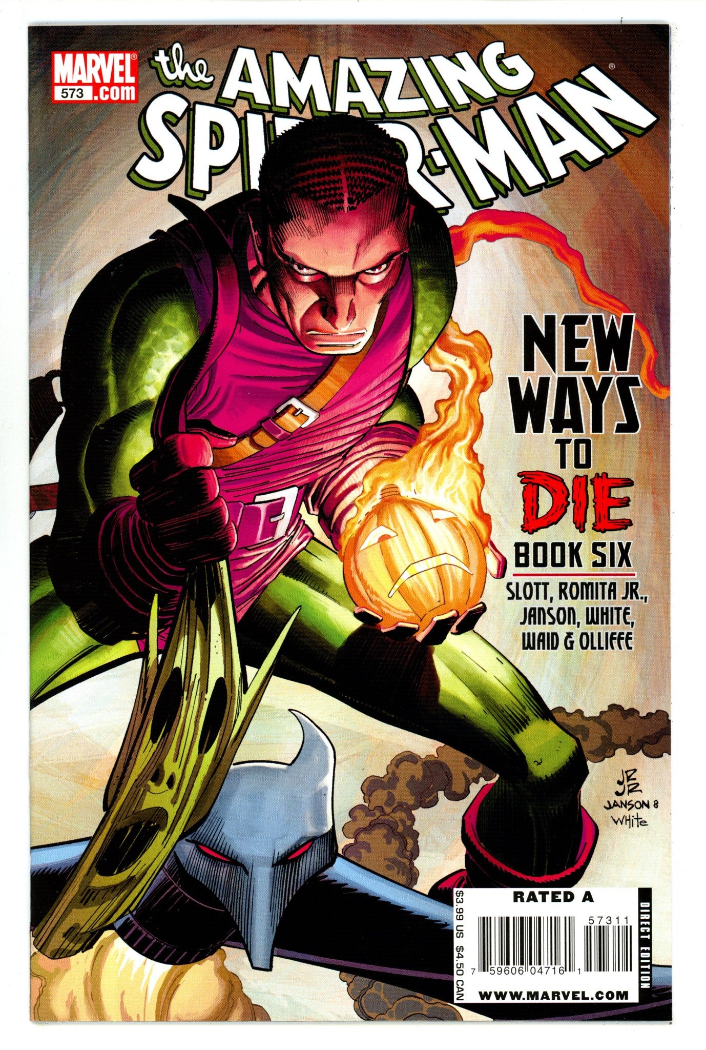 The Amazing Spider-Man Vol 2 573 VF/NM (9.0) (2008) 