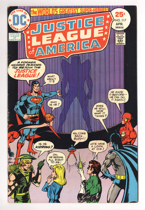 Justice League of America Vol 1 117 FN+ (6.5) (1975)