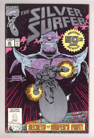 Silver Surfer Vol 3 50 Mid Grade (1991) 2nd Print