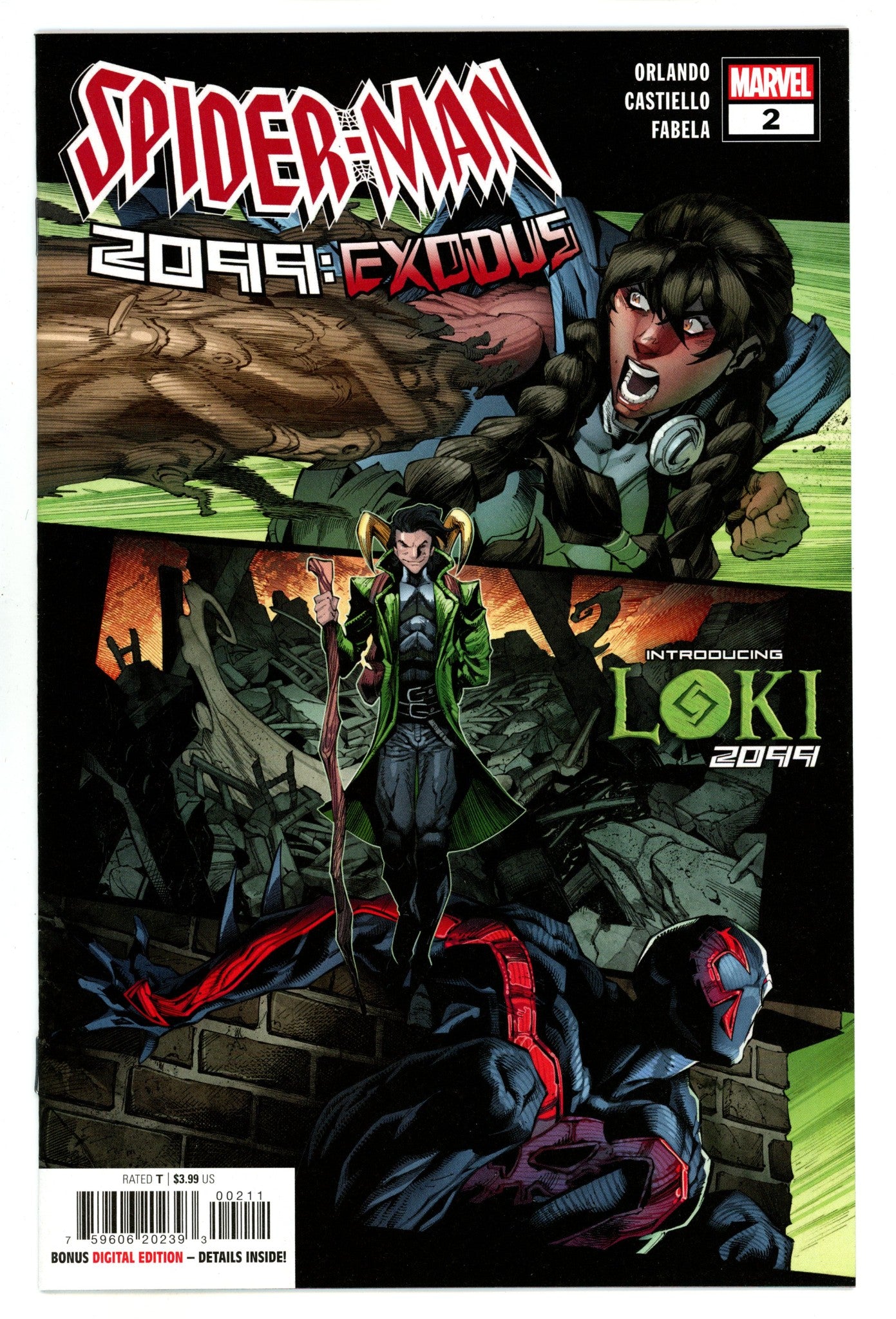 Spider-Man 2099: Exodus  2  High Grade  (2022)  