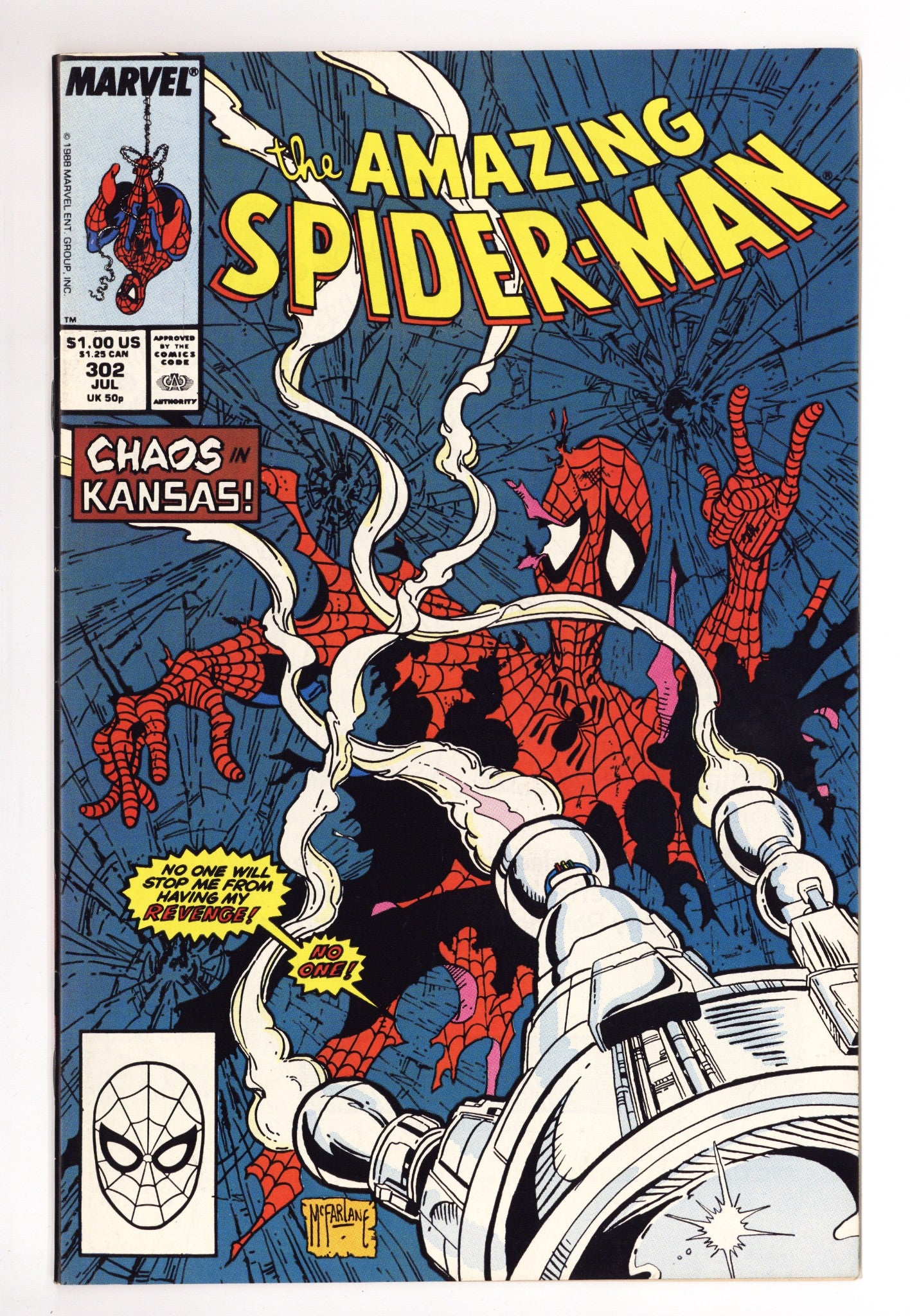 The Amazing Spider-Man Vol 1 302 VG/FN (5.0) (1988) 
