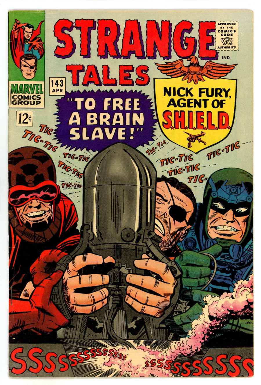 Strange Tales Vol 1 143  VF (8.0)  (1966)  