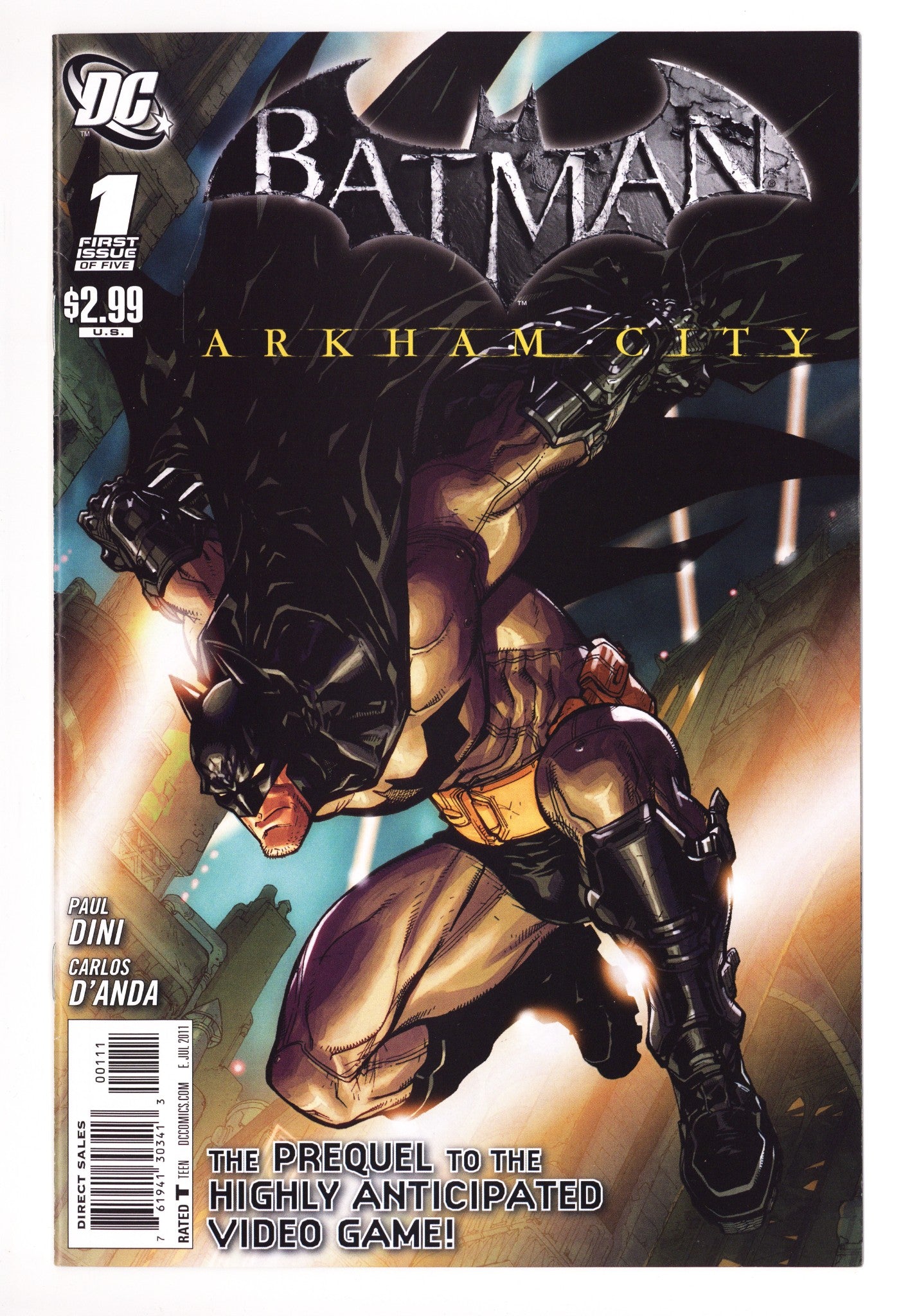 Batman: Arkham City 1 Mid Grade (2011) 