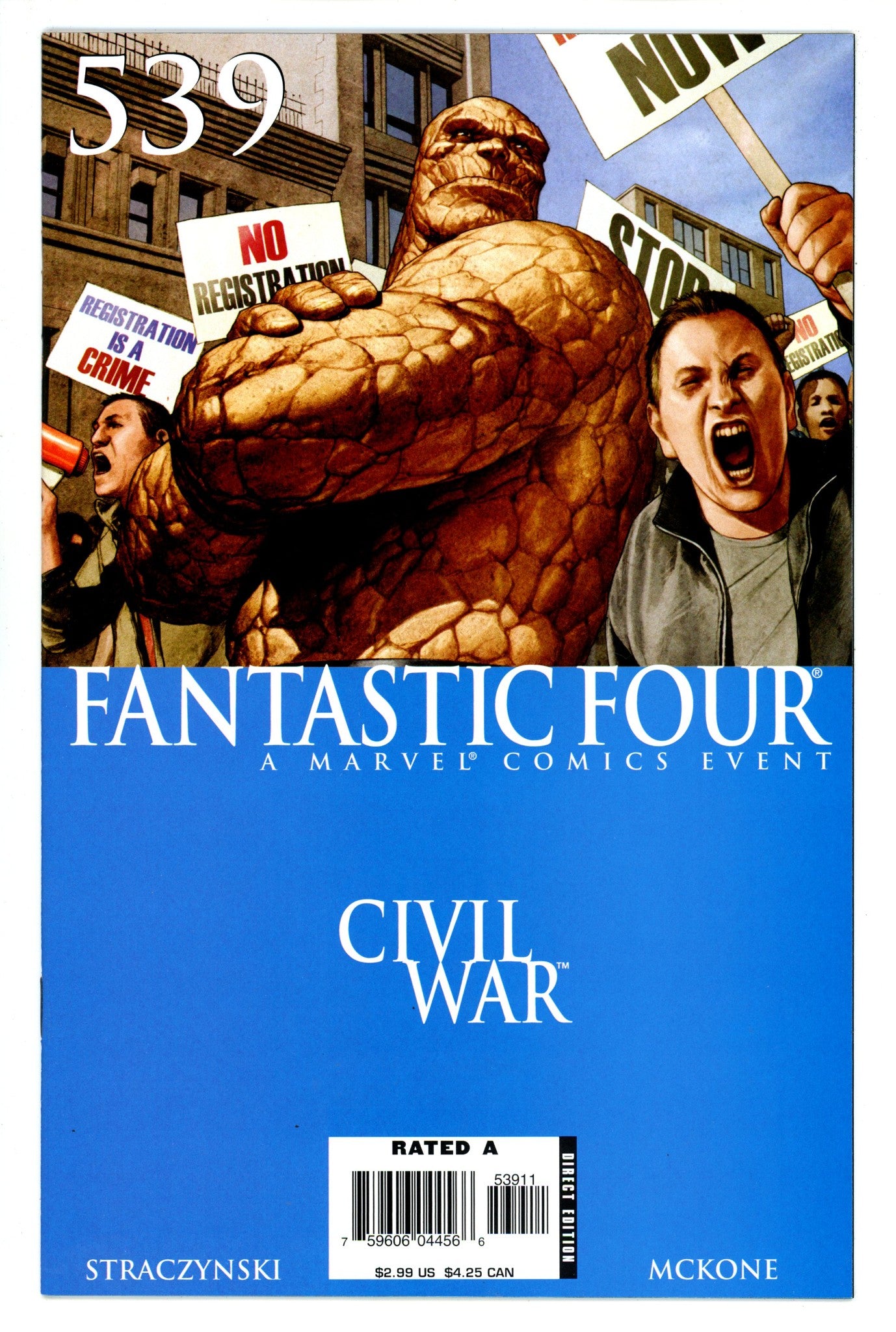 Fantastic Four Vol 3 539 High Grade (2006) 