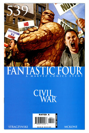 Fantastic Four Vol 3 539 High Grade (2006)