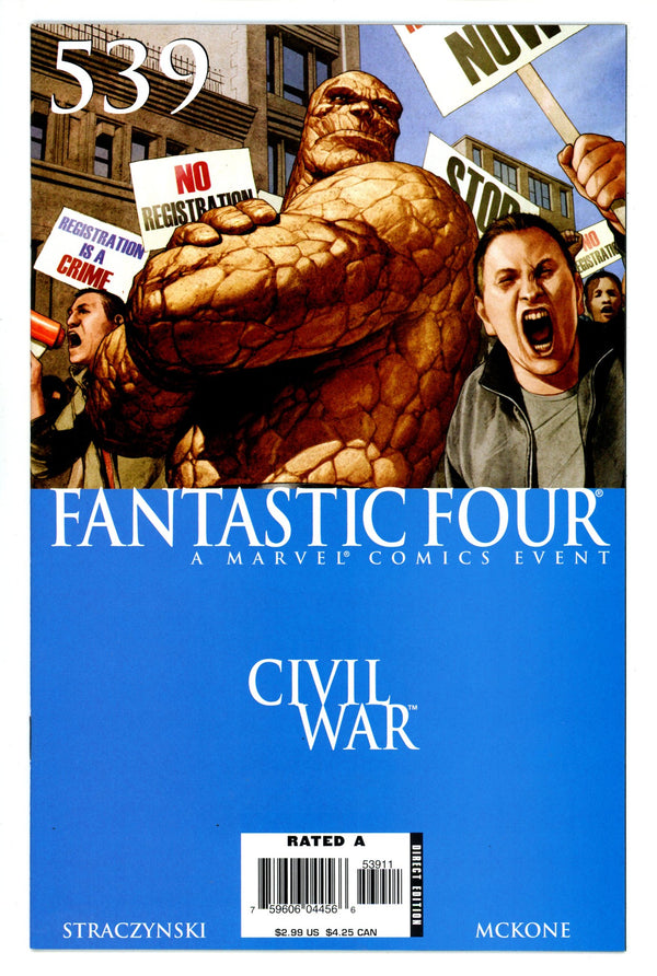 Fantastic Four Vol 3 539 High Grade (2006)