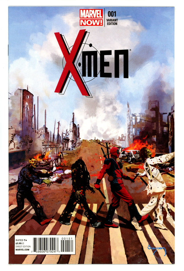 X-Men Vol 3 1 NM- (9.2) (2013) Suydam Homage Variant