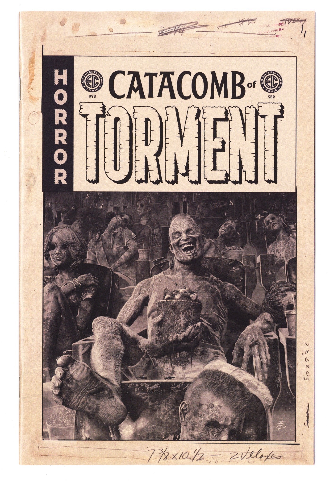 EC Catacomb Of Torment 3 Barends B&W Incentive NM (2025)