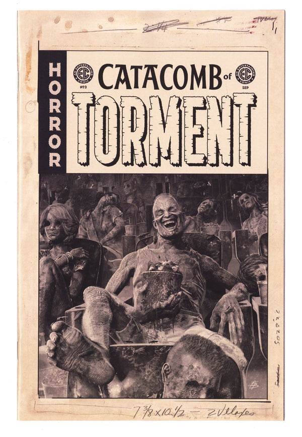 EC Catacomb Of Torment 3 Barends B&W Incentive NM (2025)