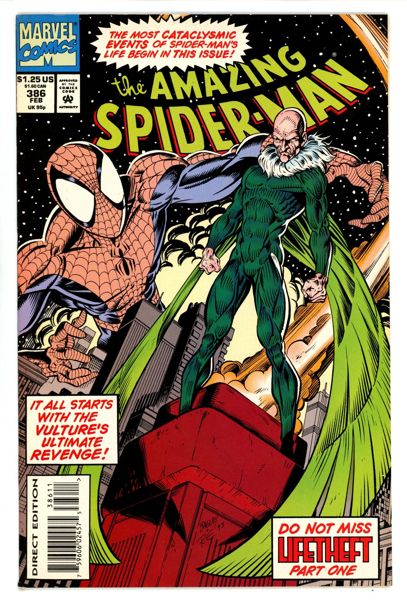 The Amazing Spider-Man Vol 1 386 (1993)