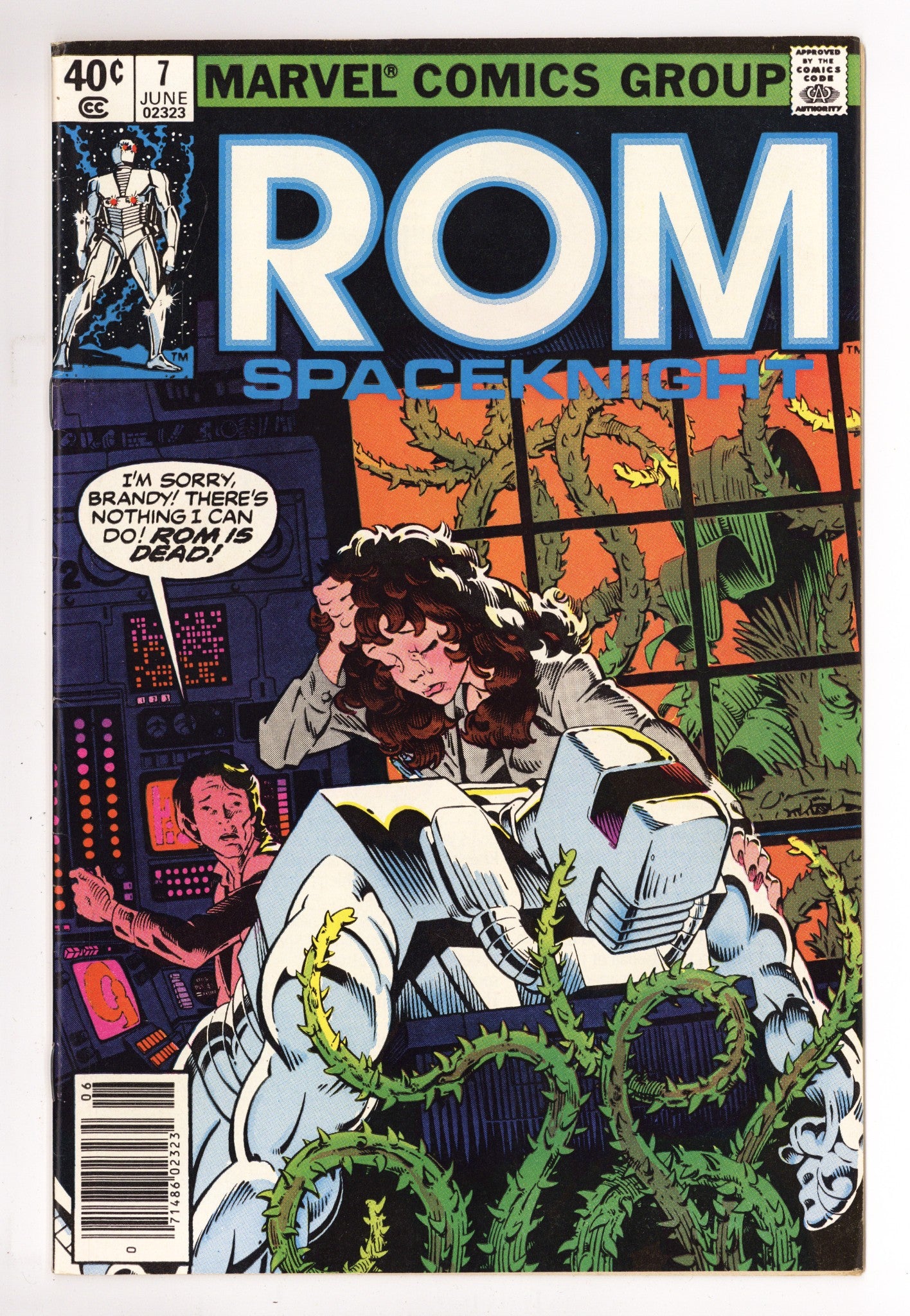 Rom Vol 1 7 Mid Grade (1980) Newsstand 