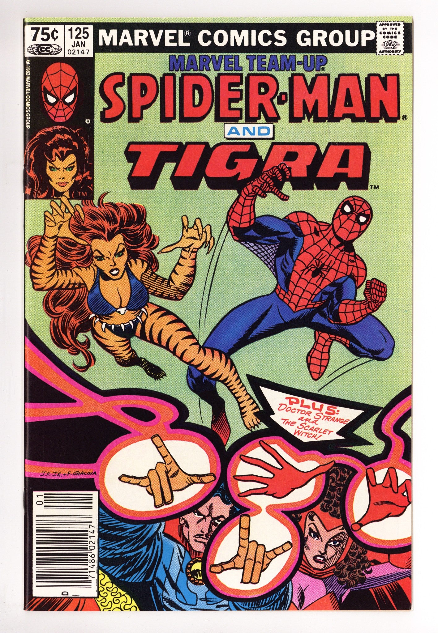 Marvel Team-Up Vol 1 125 VF/NM (9.0) (1983) Canadian Price Variant 