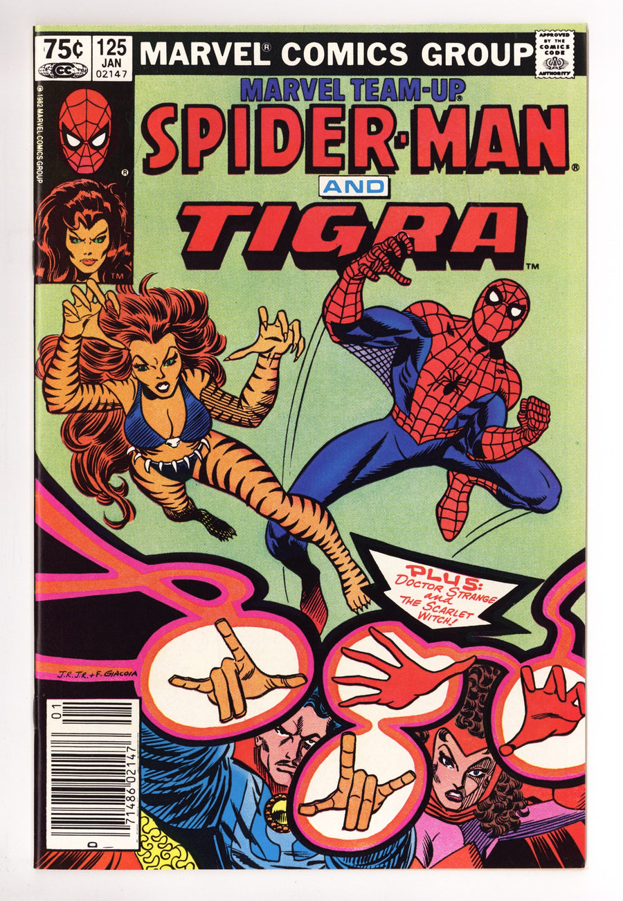 Marvel Team-Up Vol 1 125 VF/NM (9.0) (1983) Canadian Price Variant 