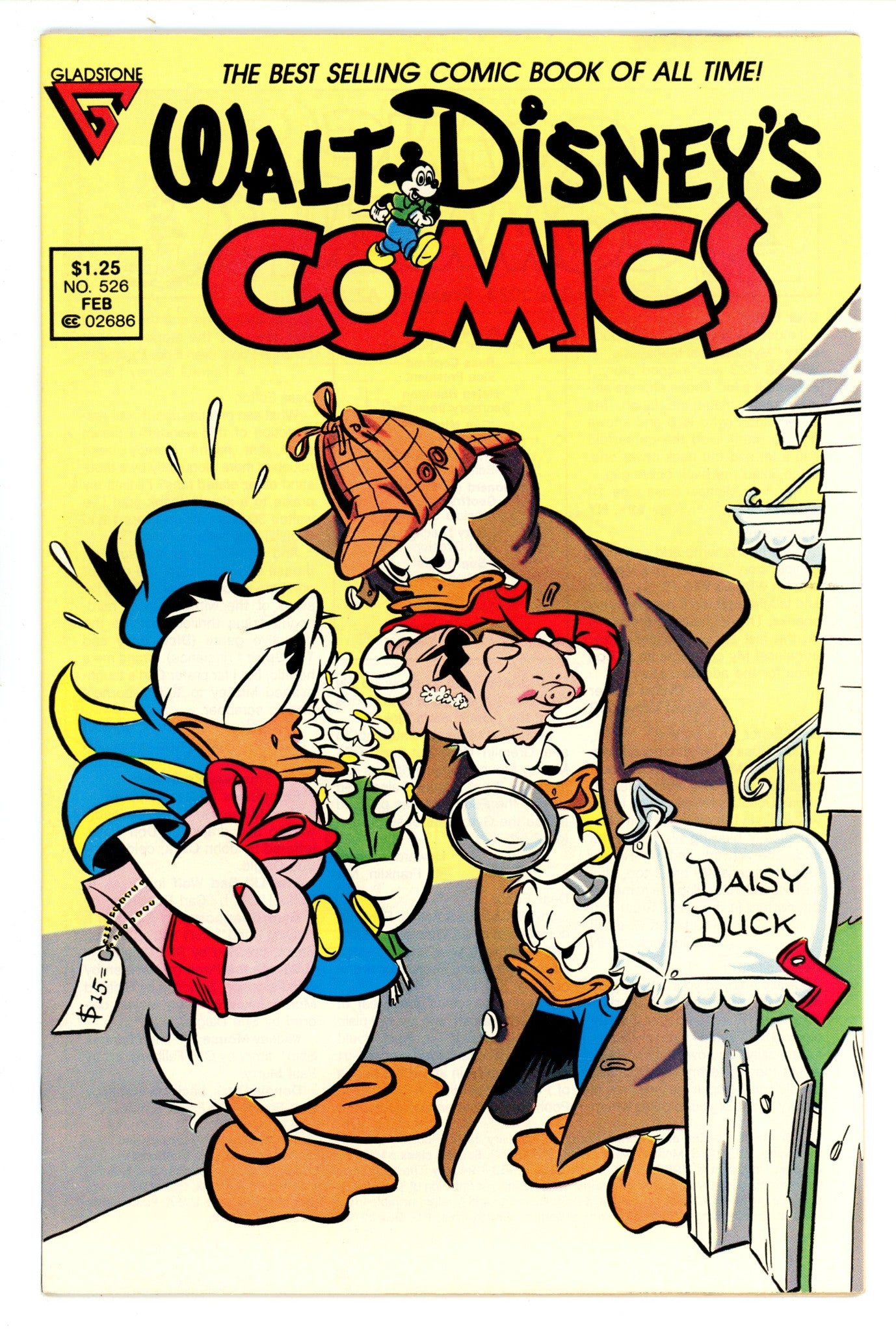 Walt Disney's Comics and Stories 526 VF- (7.5) (1988) Canadian Price Variant 