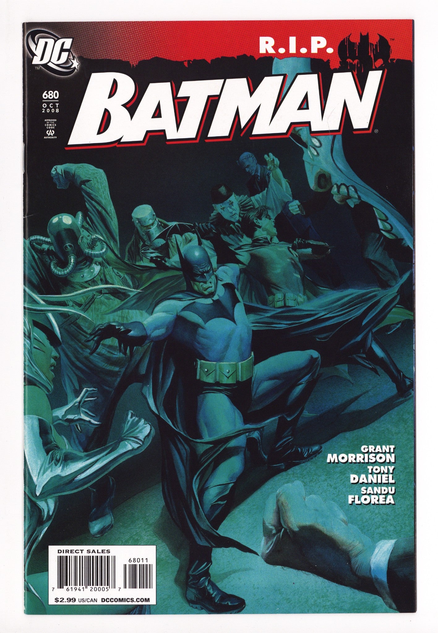 Batman Vol 1 680 High Grade (2008) 