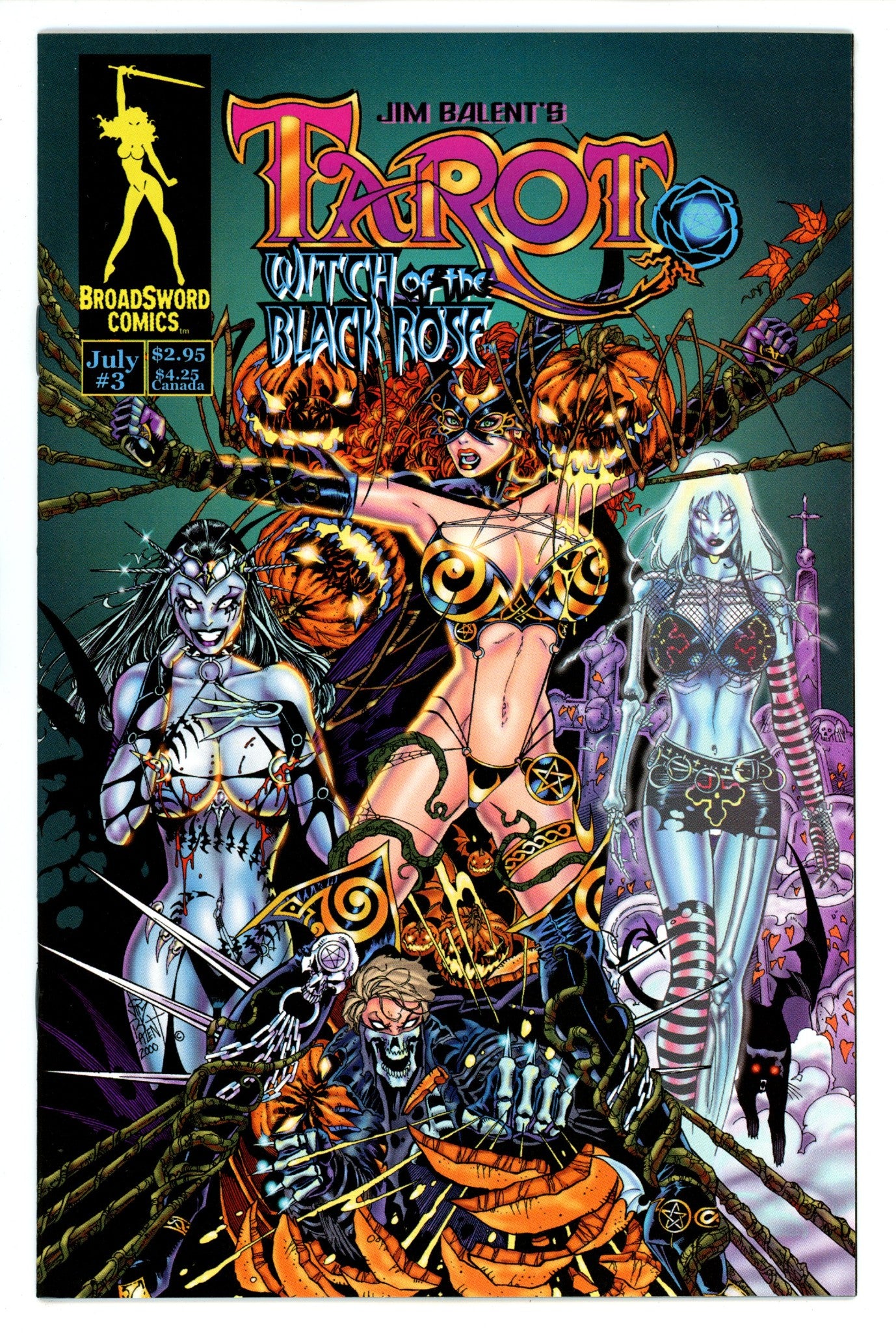 Tarot: Witch of the Black Rose 3 NM- (9.2) (2000) 