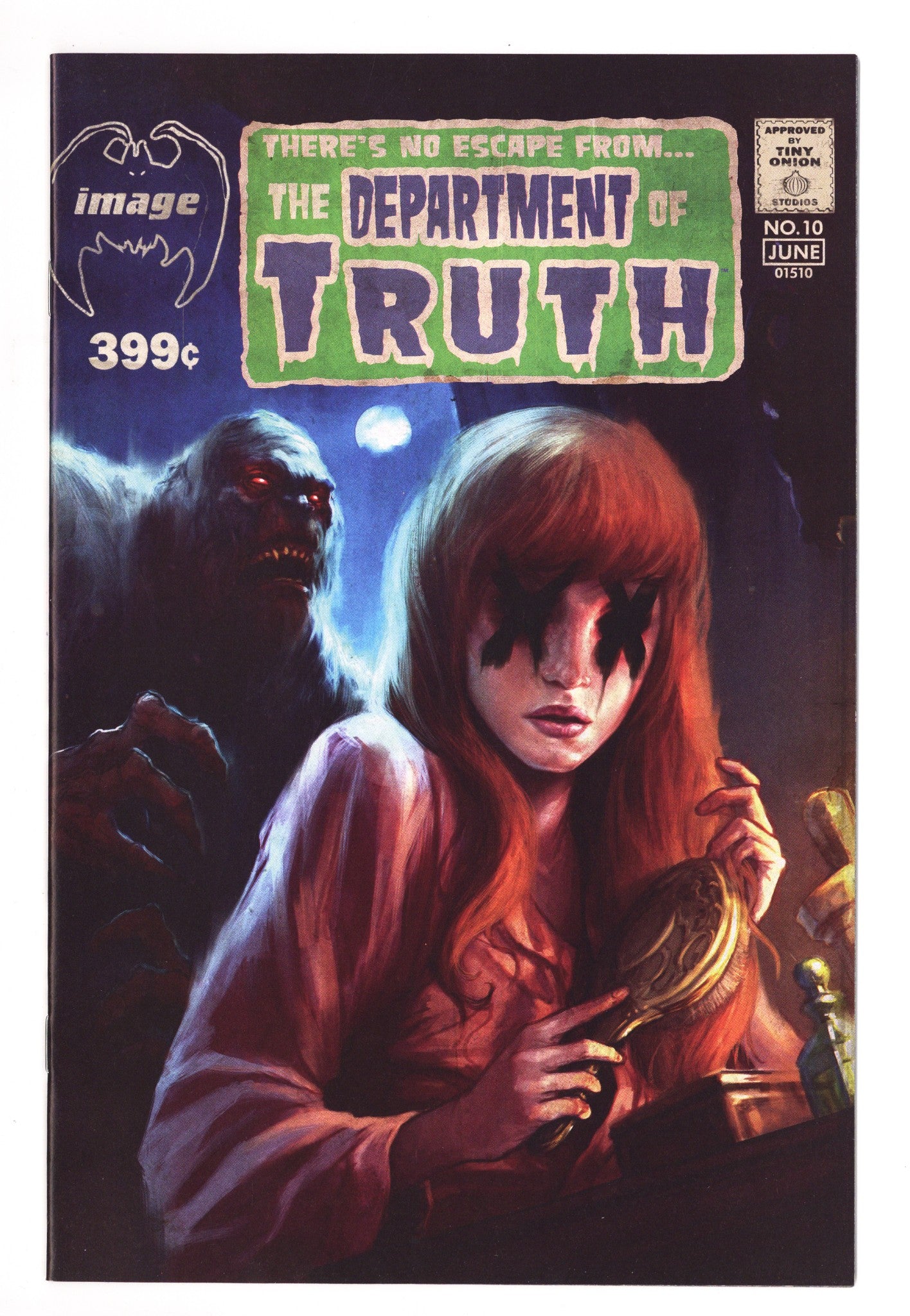 The Department of Truth   10  VF/NM (9.0)   (2021) Luong Homage   Exclusive Variant  