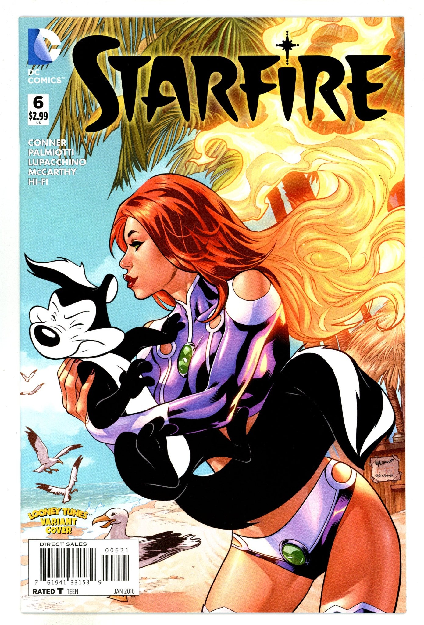 Starfire Vol 2 6 NM (9.4) (2016) Lupacchino Variant 