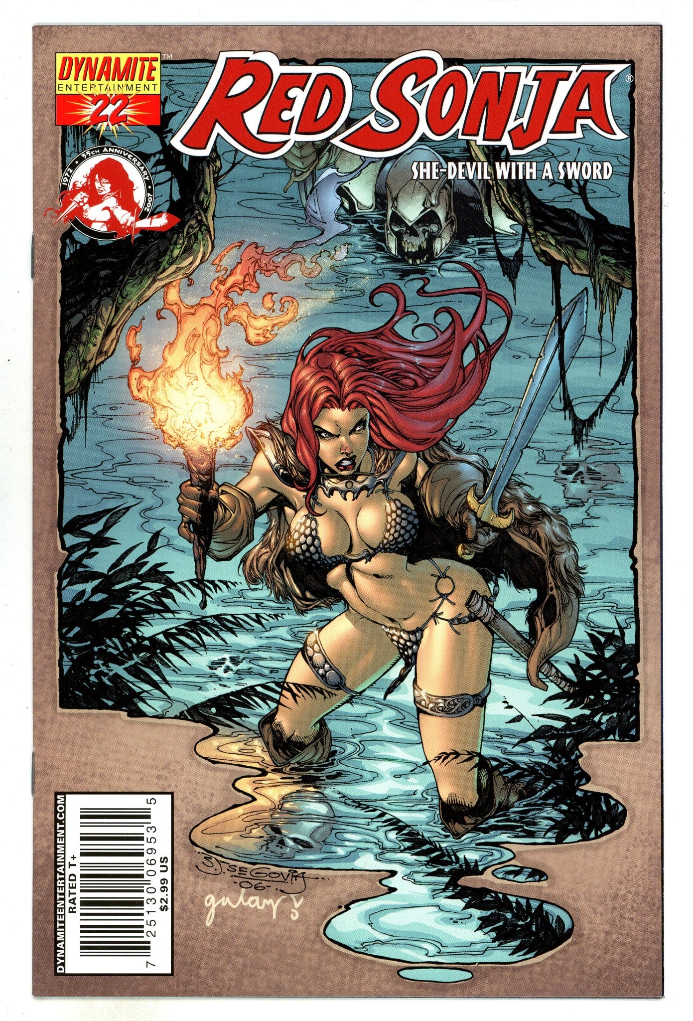 Red Sonja Vol 1 22 Mid Grade (2007) 