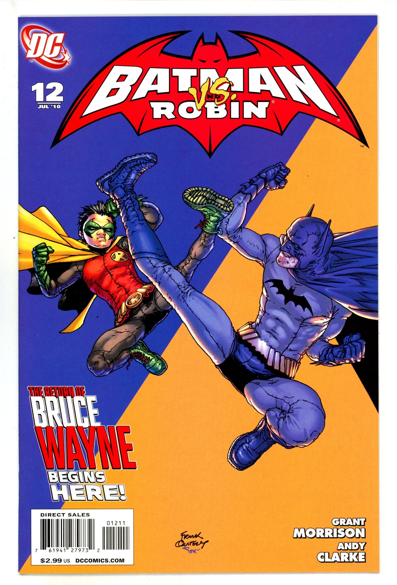 Batman and Robin Vol 1 12 High Grade (2010) 
