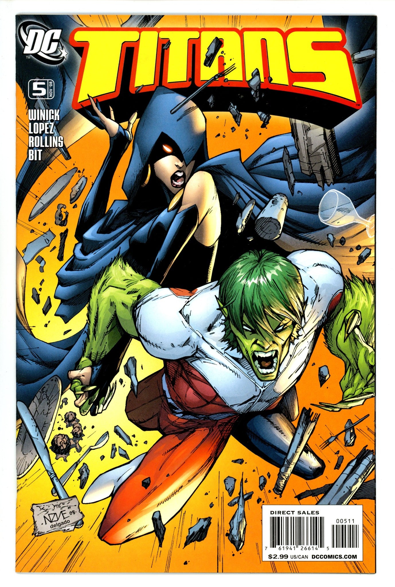 Titans Vol 2 5 (2008)