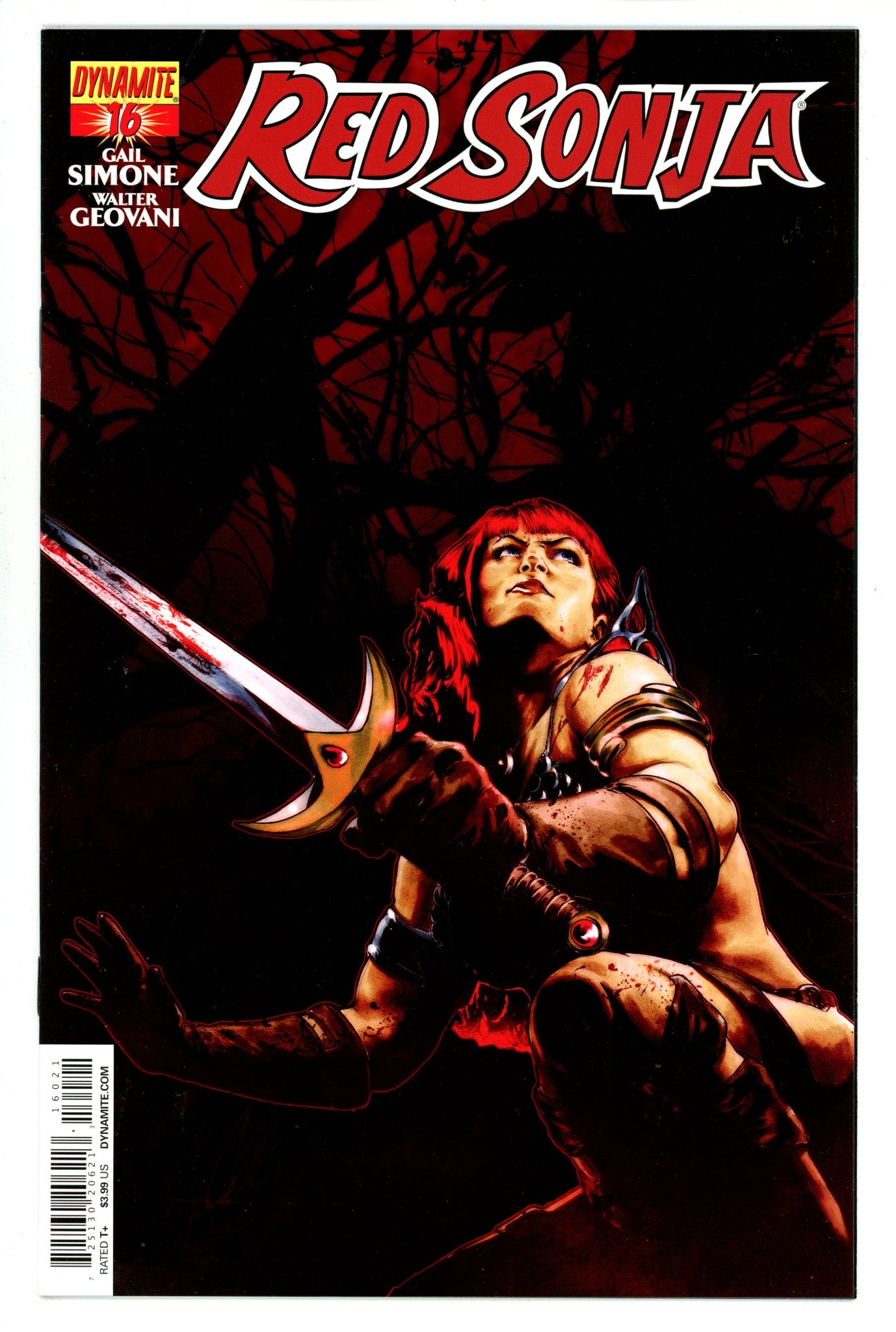 Red Sonja Vol 2 16 High Grade (2015) Staggs Variant 