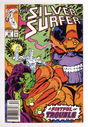Silver Surfer Vol 3 44 FN (6.0) (1990) Newsstand