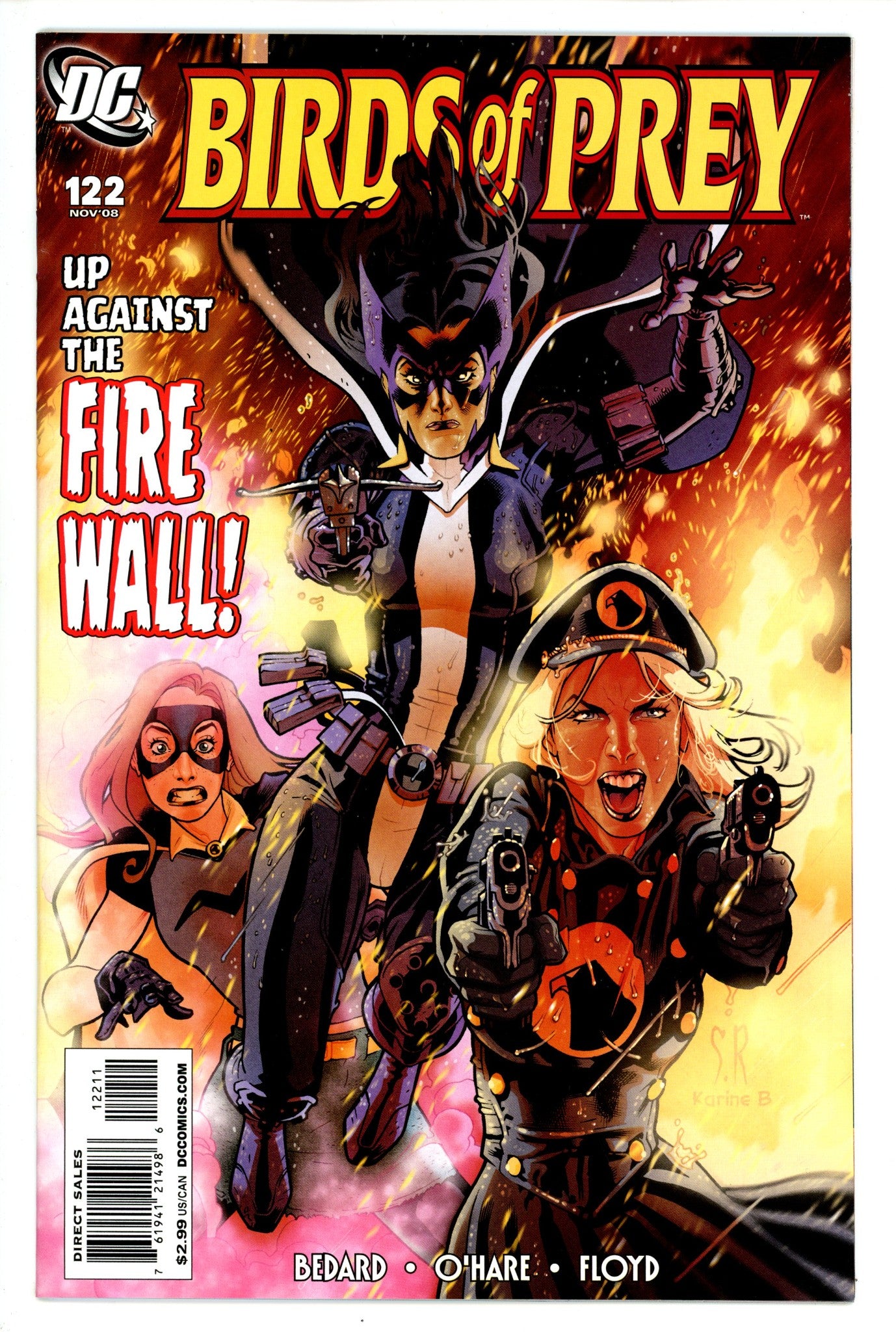 Birds of Prey Vol 1 122 High Grade (2008) 