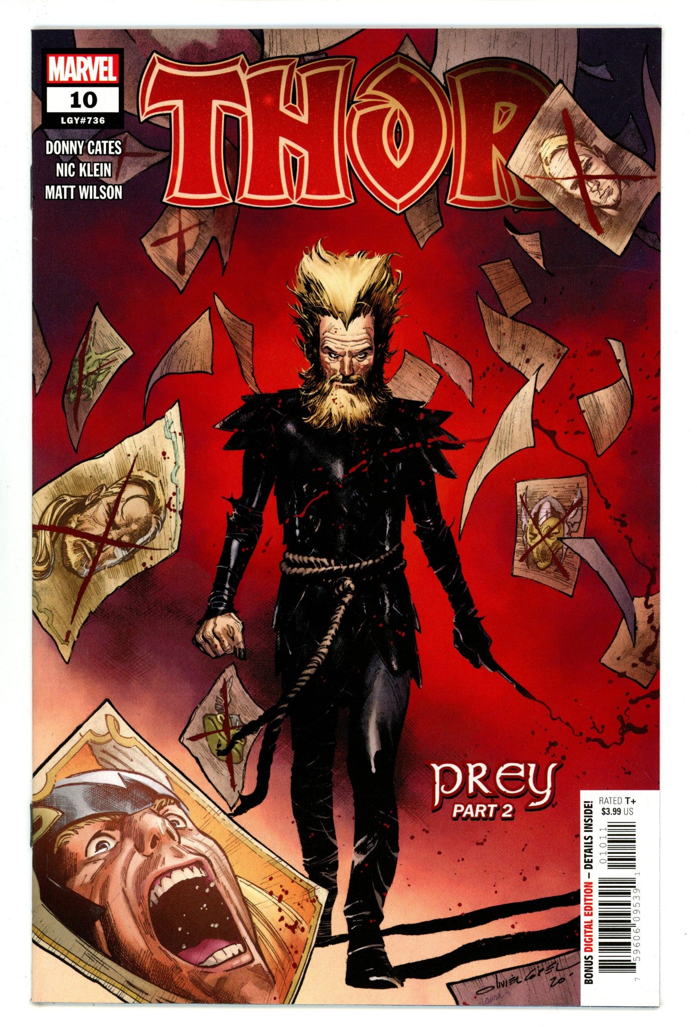 Thor Vol 6 10 (736)  High Grade   (2021) Lashley     Variant  