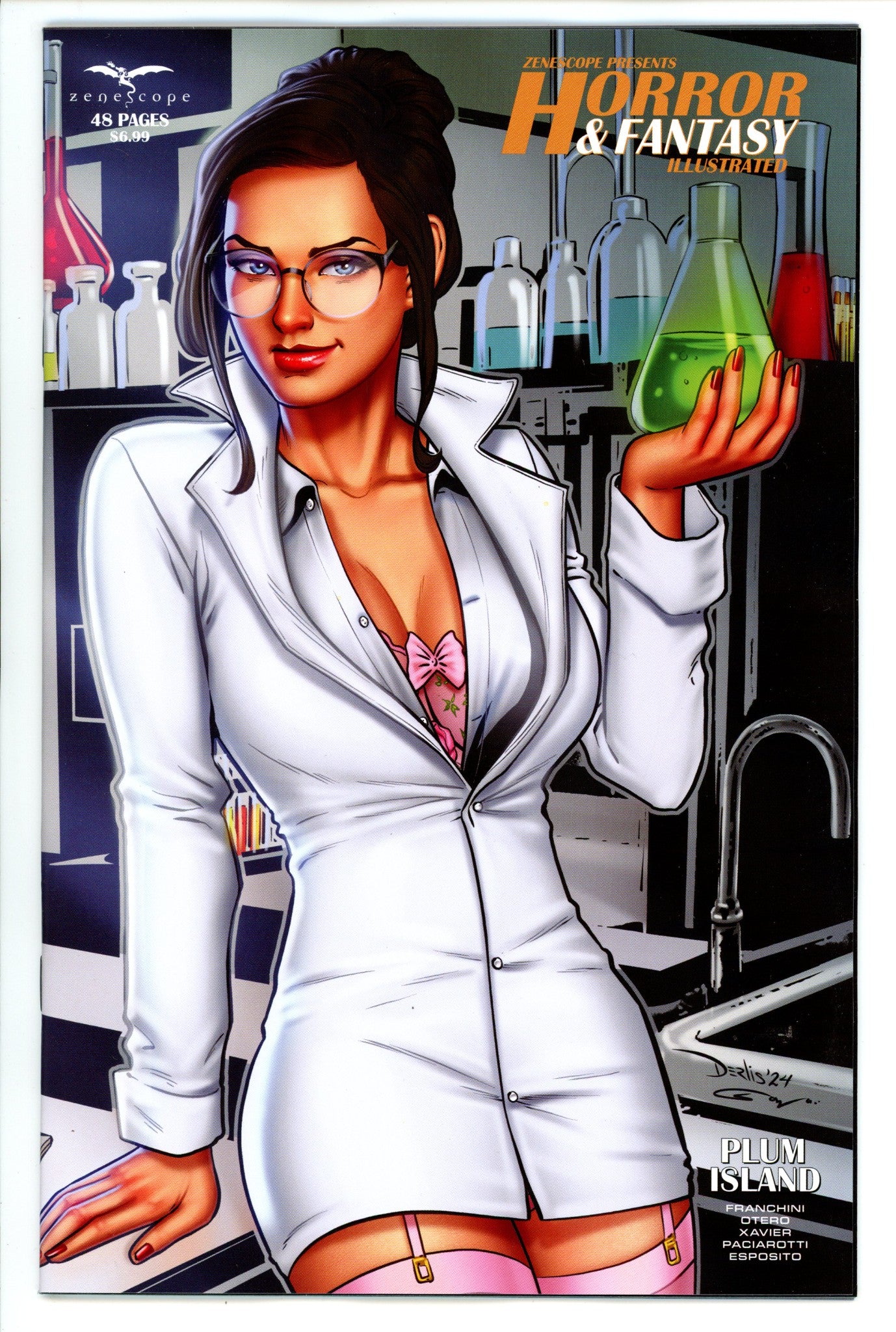 Horror & Fantasy Illustrated Plum Island 1 Santacruz Variant (2024)