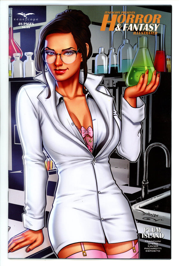 Horror & Fantasy Illustrated Plum Island 1 Santacruz Variant (2024)