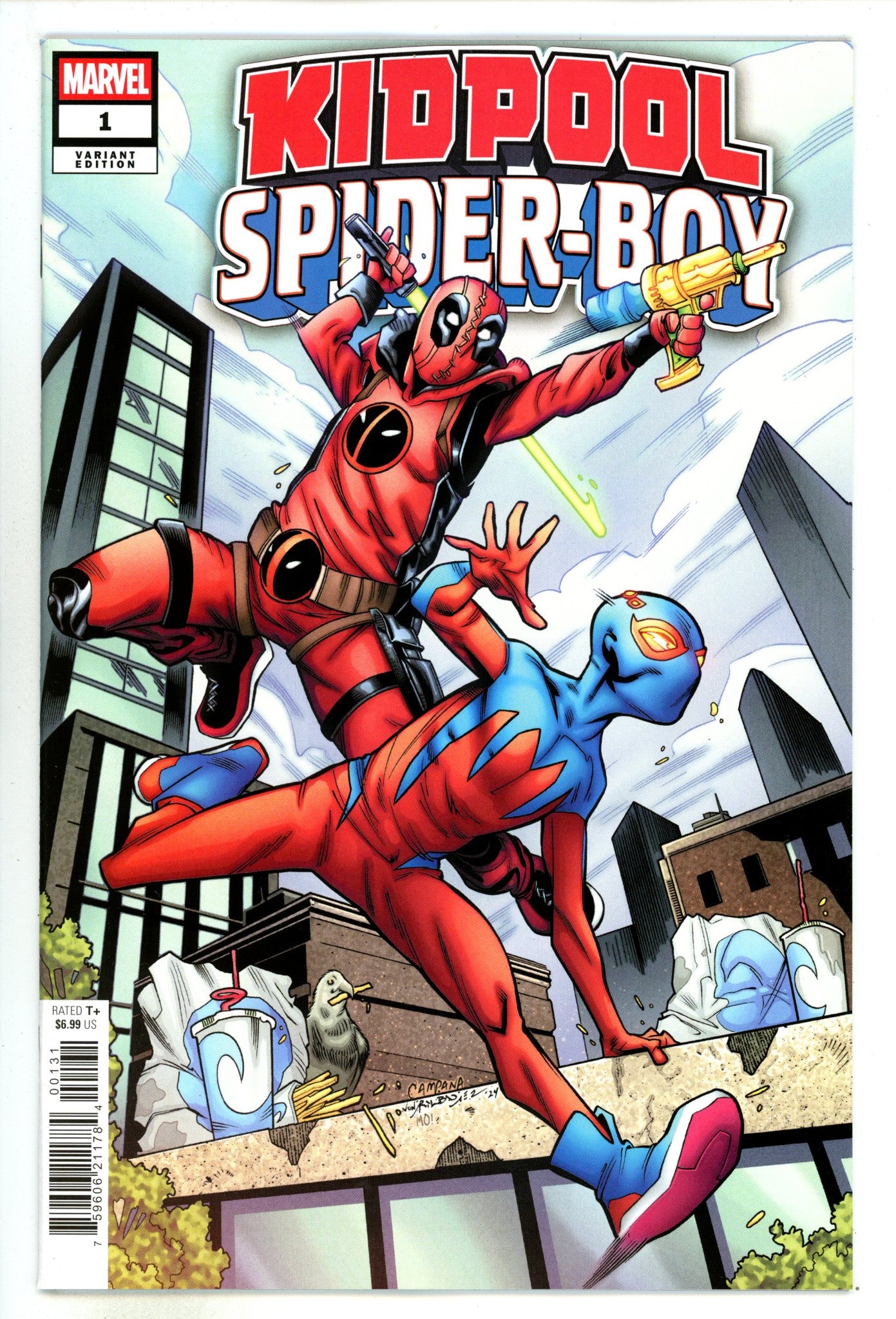 Kidpool/Spider-Boy  1 Campana  Variant   (2024)