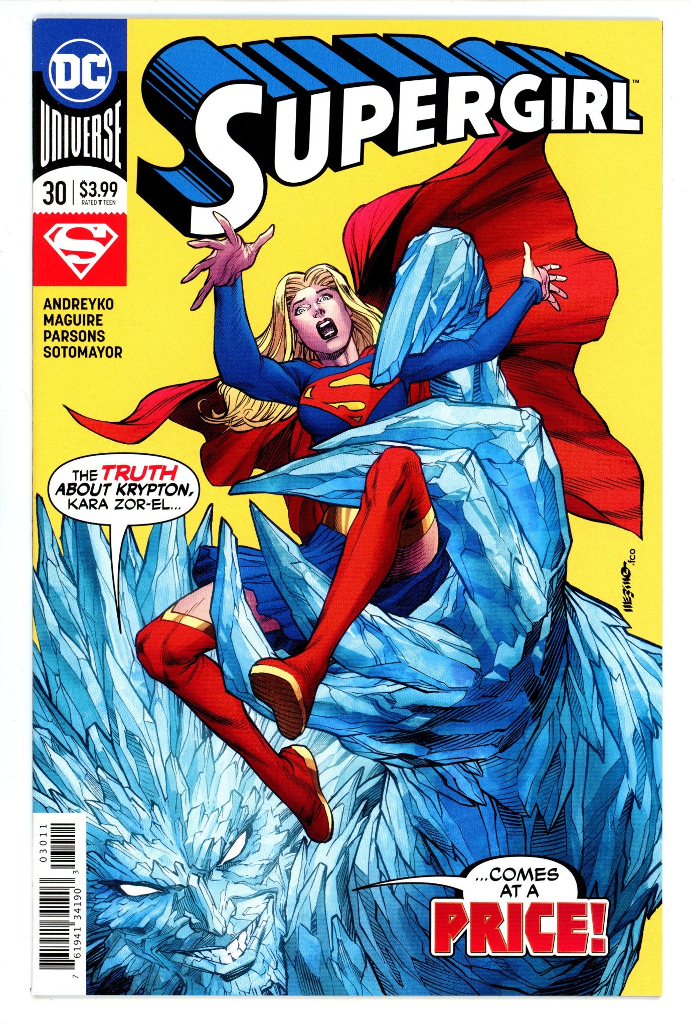 Supergirl Vol 7 30 High Grade (2019) 