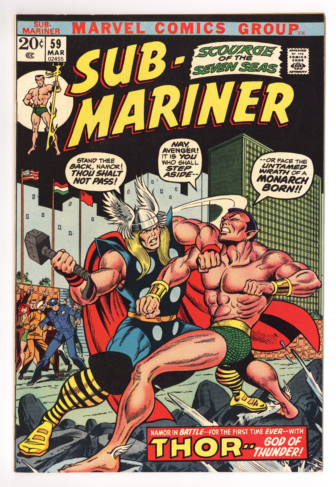 Sub-Mariner Vol 1 59 VF+ (8.5) (1973) 
