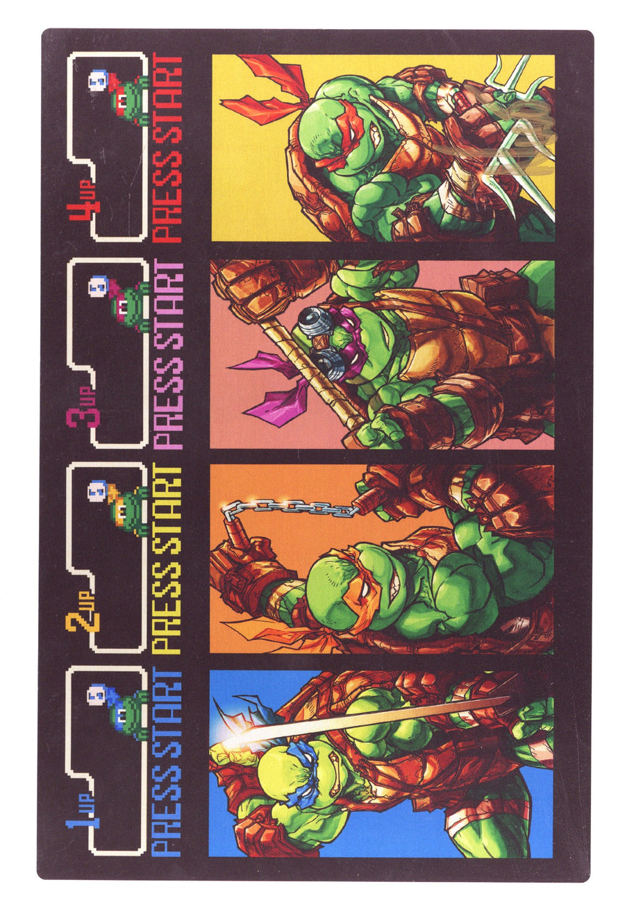 Teenage Mutant Ninja Turtles Metal Print         ()        Signed x1 Cover Eddie Nunez 