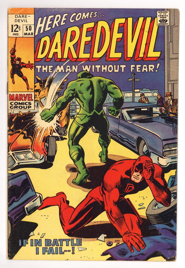 Daredevil Vol 1 50 VG+ (4.5) (1969)