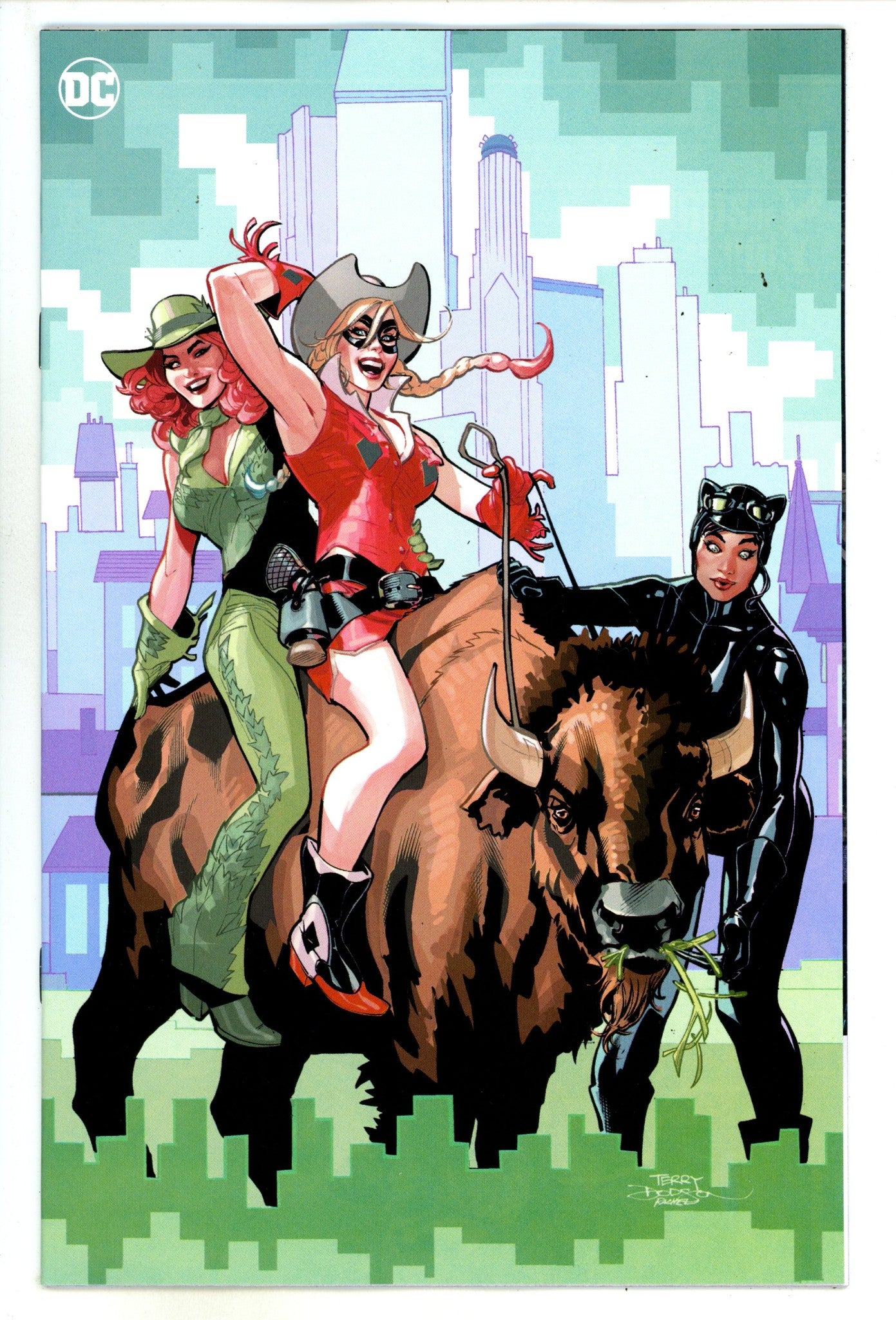 Gotham City Sirens Vol 2 1 Dodson Virgin Variant NM+ (2024)