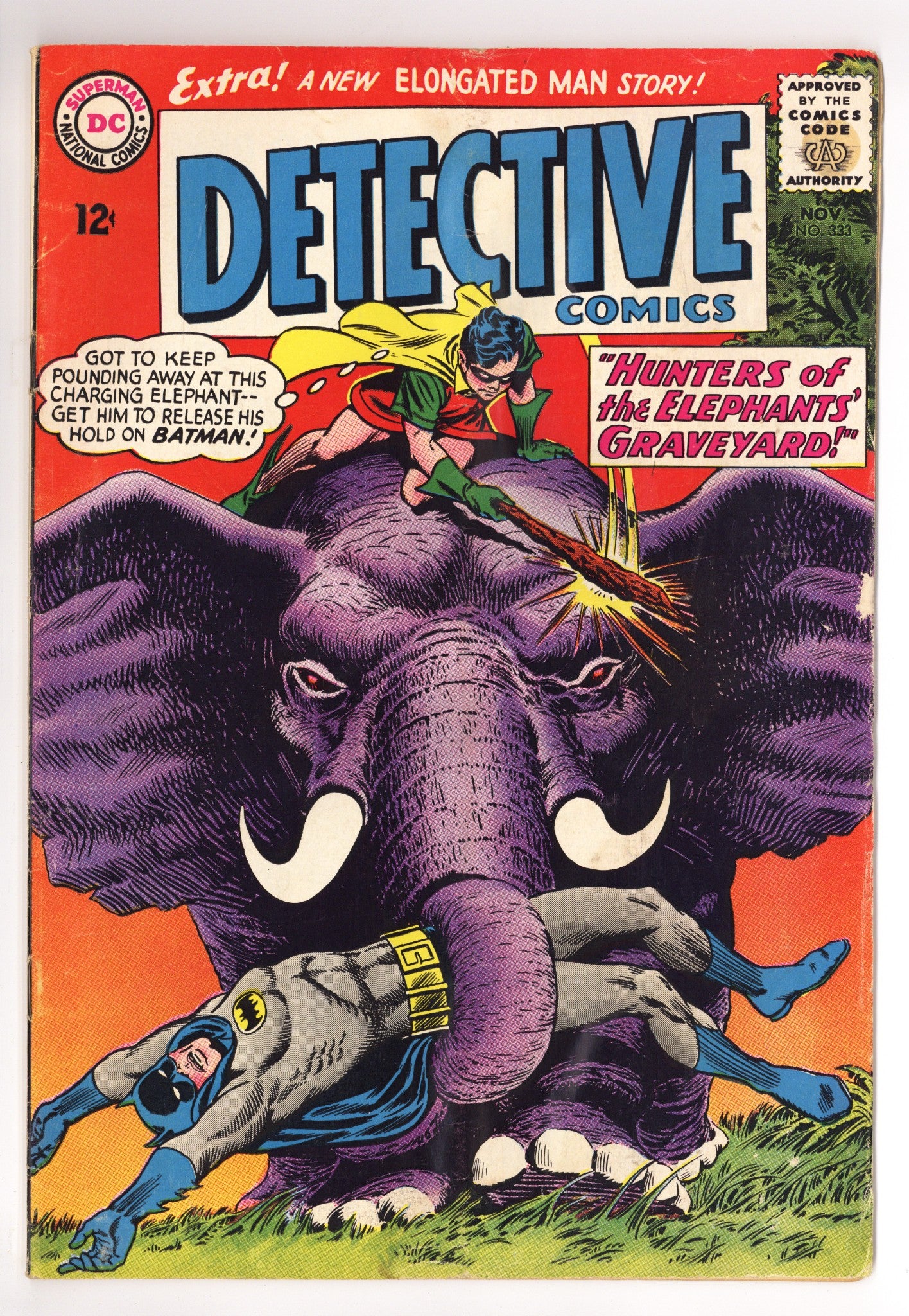 Detective Comics Vol 1 333 GD+ (2.5) (1964) 