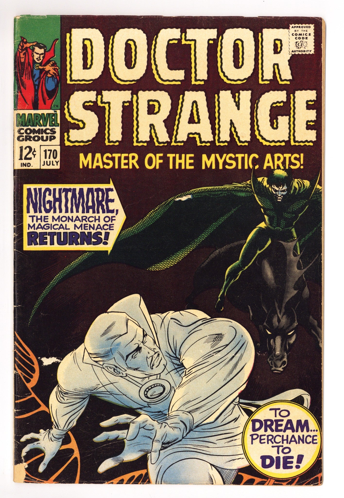 Doctor Strange Vol 1 170 GD/VG (3.0) (1968) 
