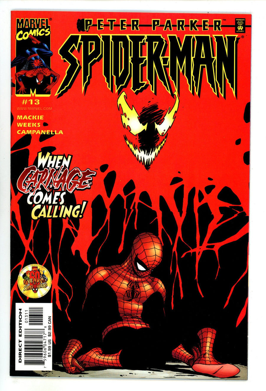 Peter Parker: Spider-Man 13 High Grade (2000) 