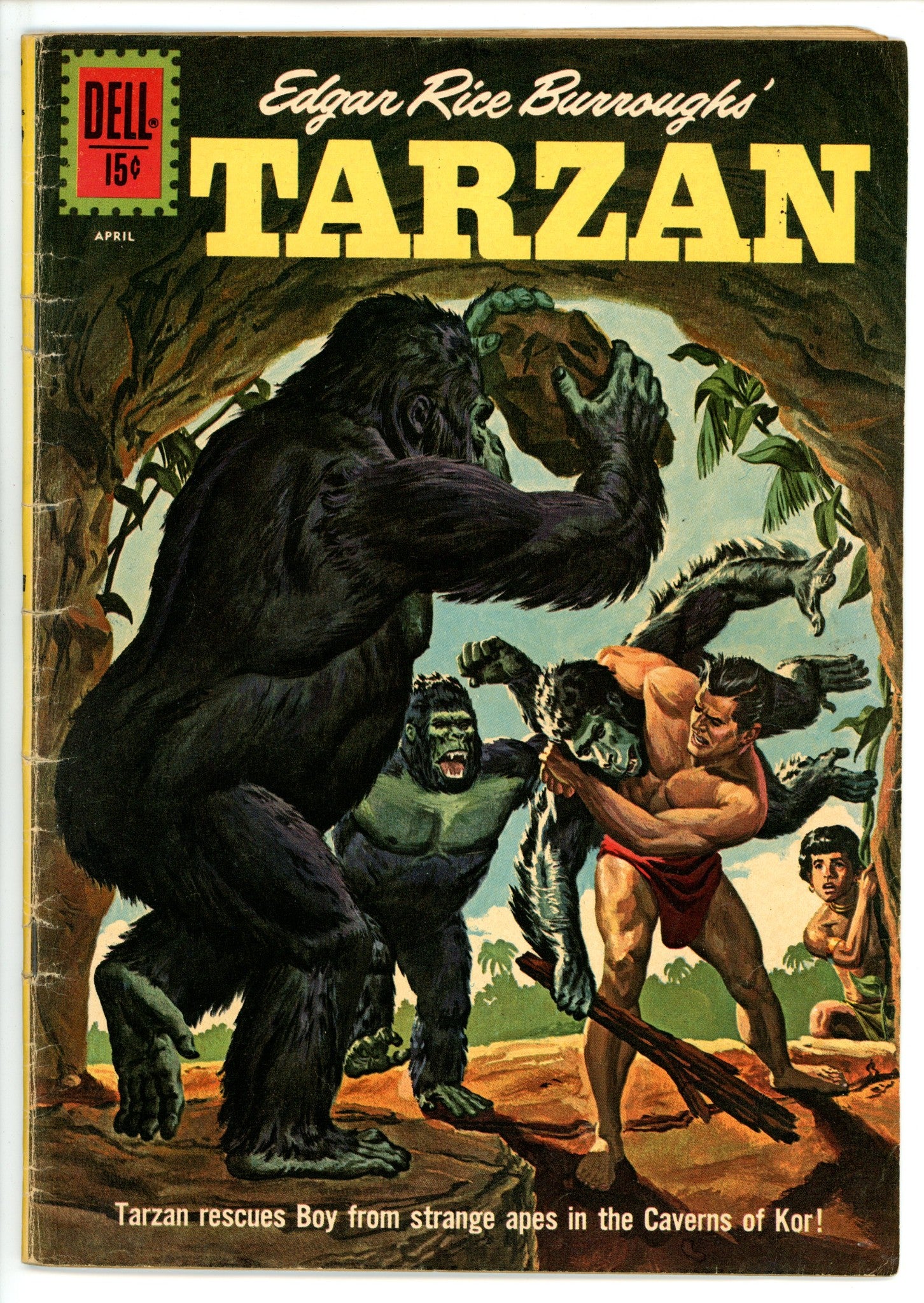 Edgar Rice Burroughs' Tarzan 129 VG (1962)