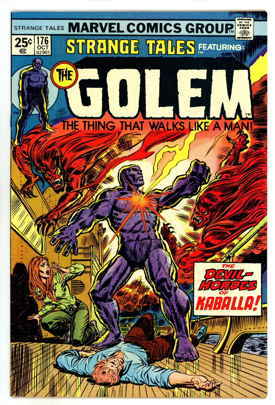 Strange Tales Vol 1 176 VF (8.0) (1974) 