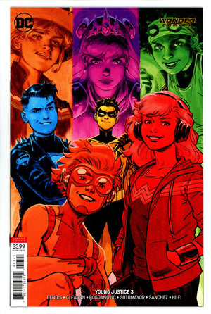 Young Justice Vol 3 3 High Grade (2019) Shaner Variant