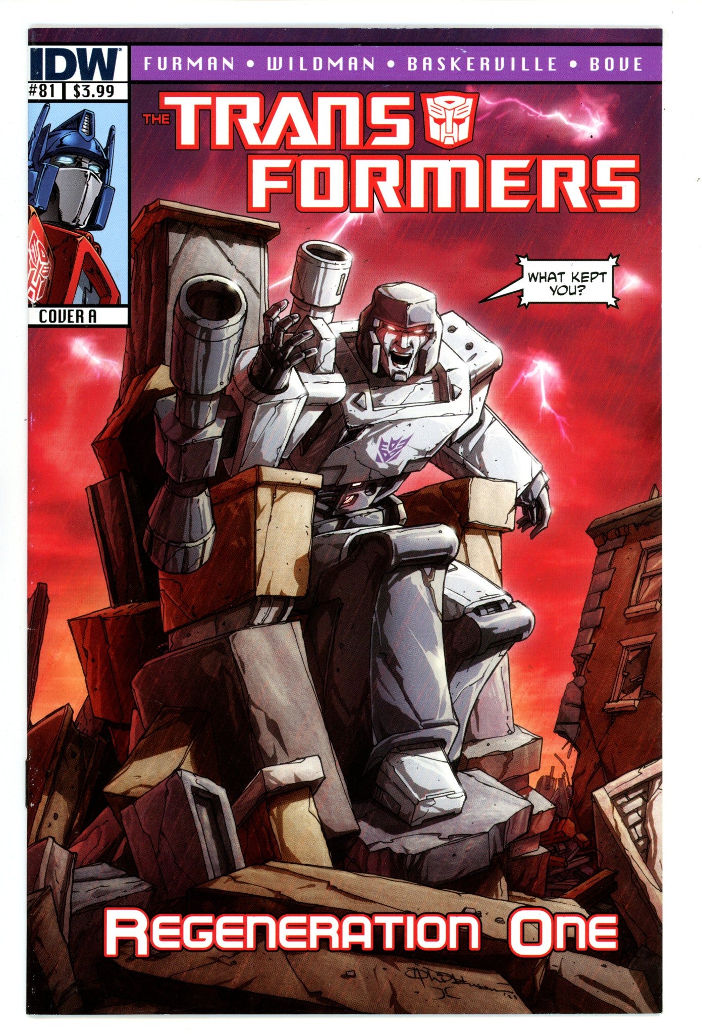 Transformers: Regeneration One 81 High Grade (2012) 