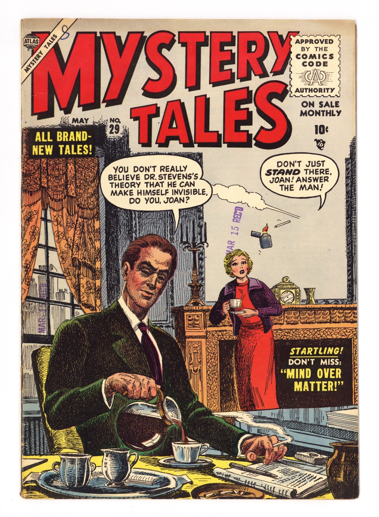 Mystery Tales 29 FN+ (6.5) (1955) 