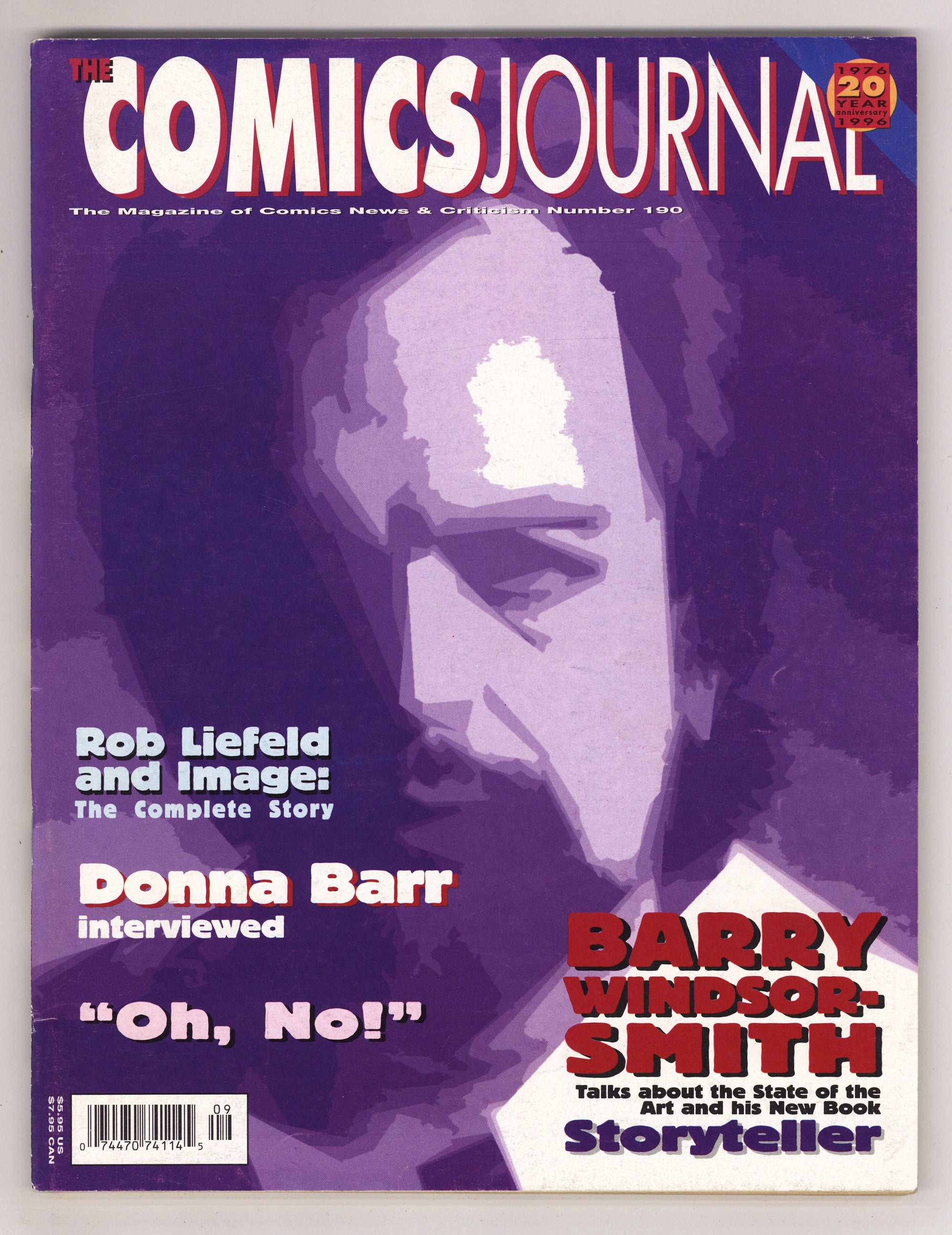 The Comics Journal 190 Mid Grade (1996) 