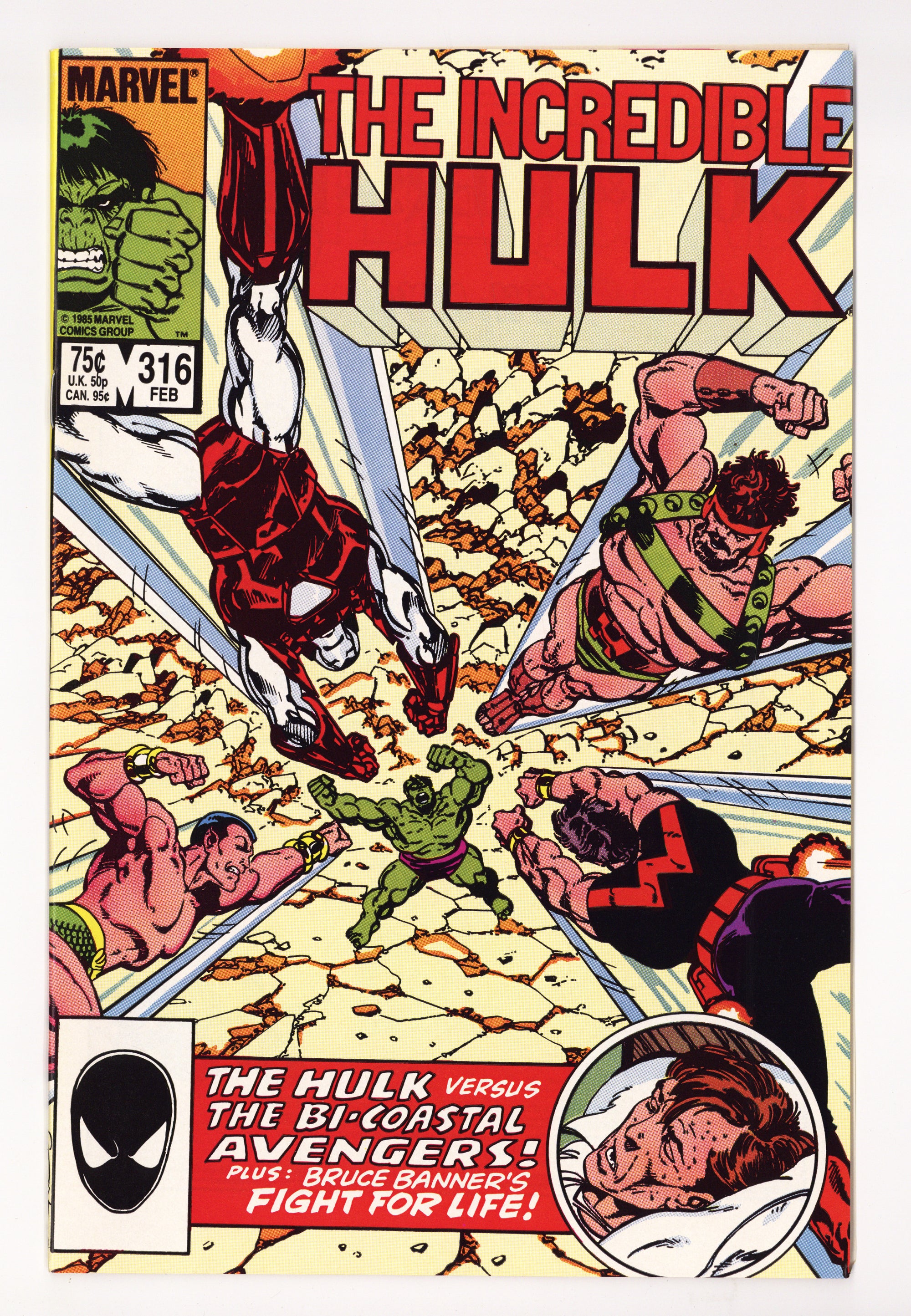 The Incredible Hulk Vol 1 316 High Grade (1986) 