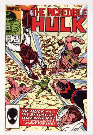 The Incredible Hulk Vol 1 316 High Grade (1986)