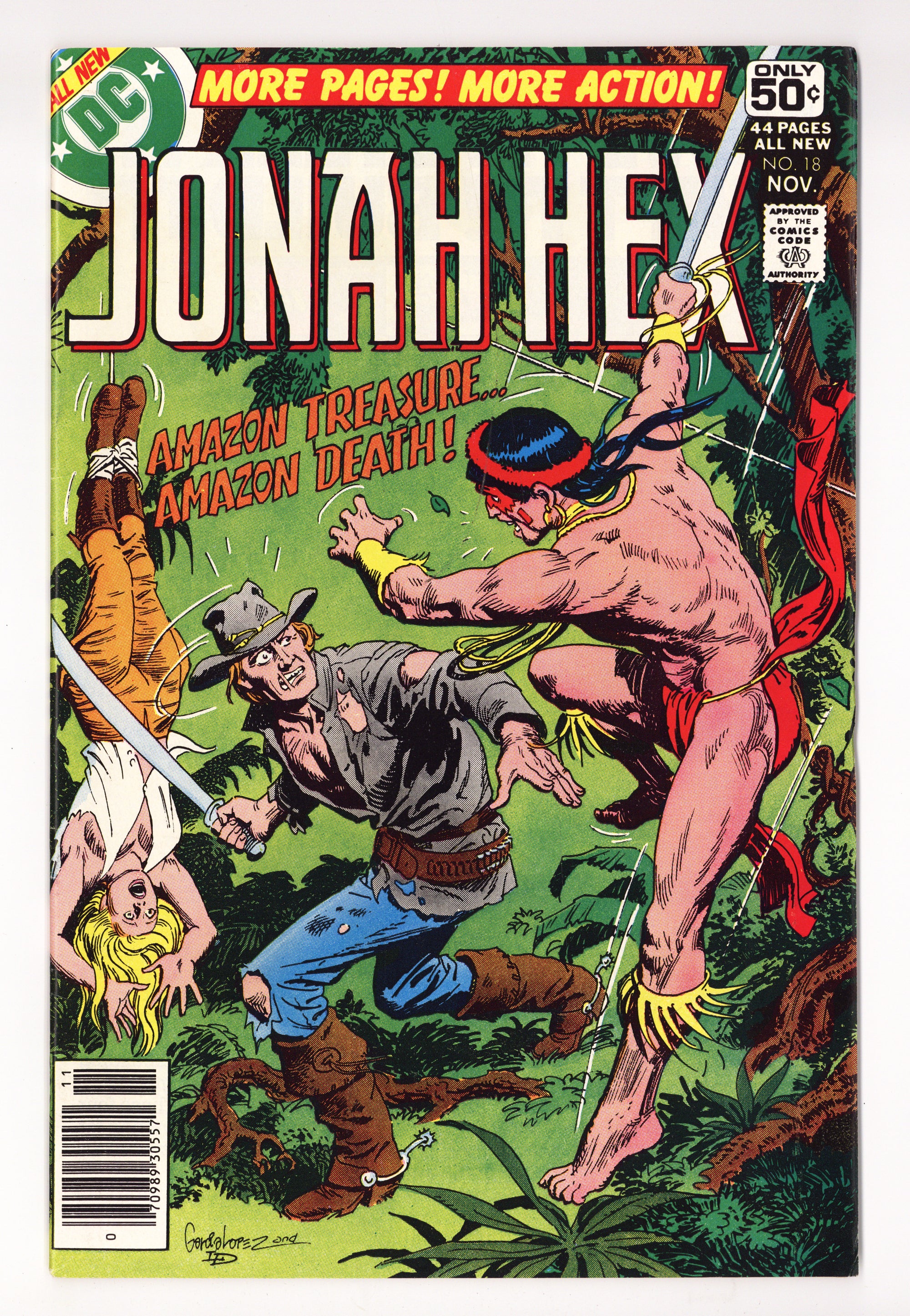 Jonah Hex Vol 1 18 Mid Grade (1978) 