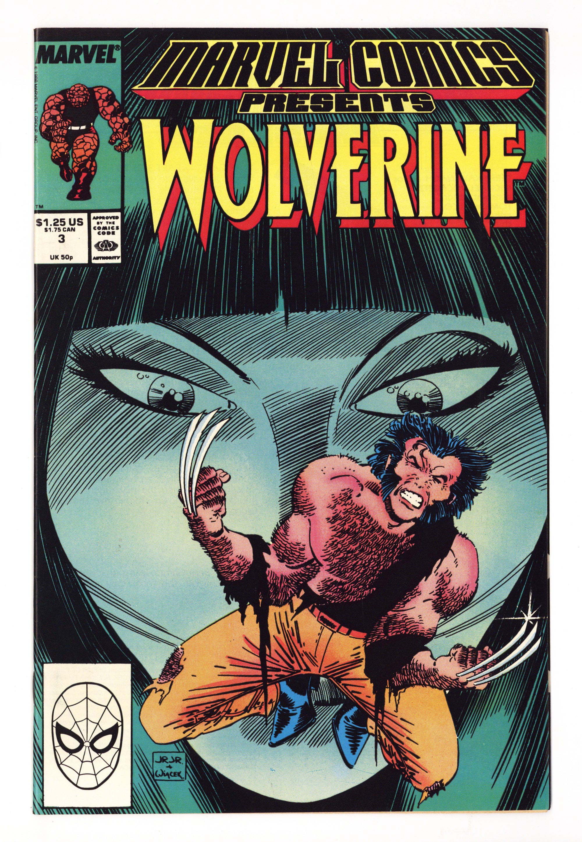 Marvel Comics Presents Vol 1 3 High Grade (1988) 